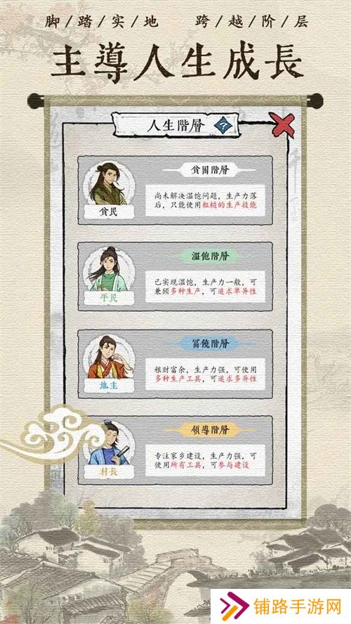 古代乡村人生内置菜单