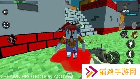 像素枪战僵尸突袭