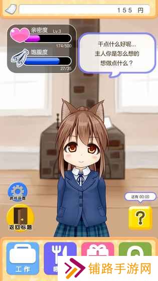 与小猫在一起游戏