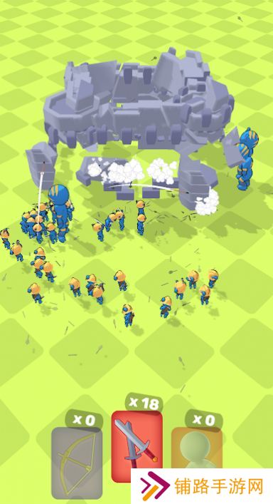 剑箭手合并战斗