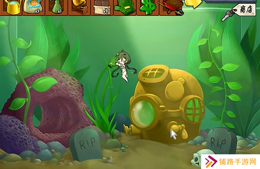 植物娘大战僵尸原版