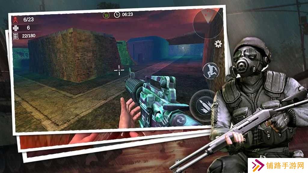 僵尸射击3D真实生存战